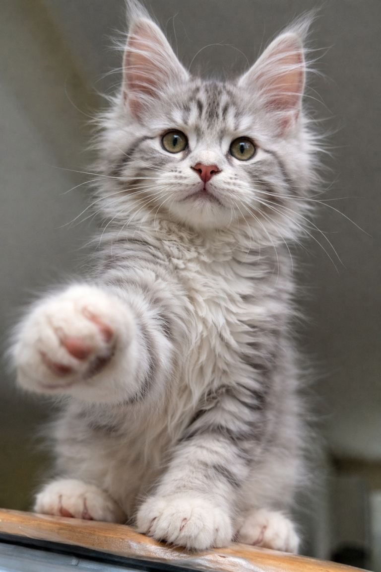 Silver Tabby Maine Coon Kittens For Sale In Ohio
